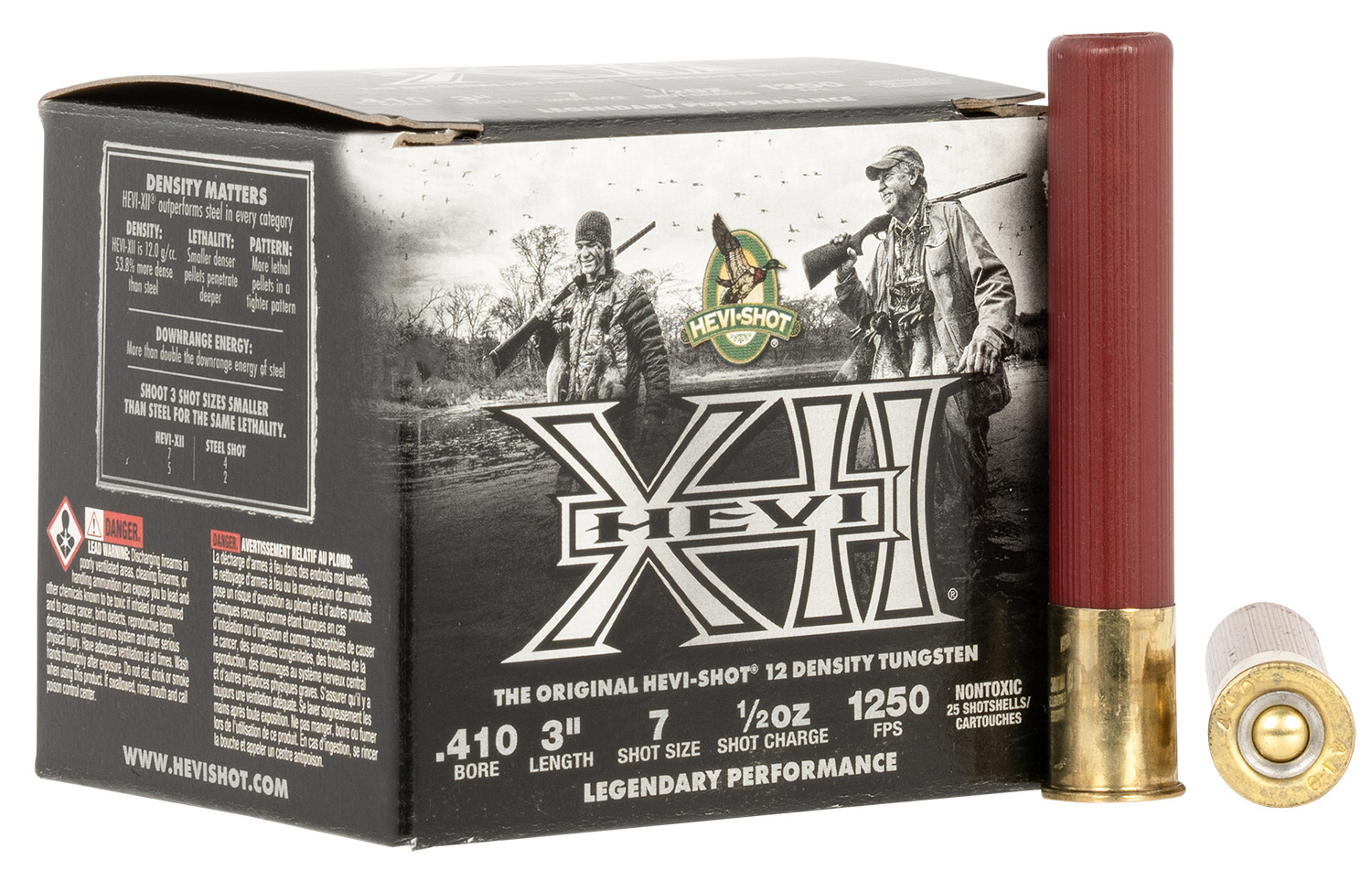 HEVI-Shot HS54107 HEVI-XII  410Gauge 3" Tungsten 7Shot 25 Per Box/5 Case
