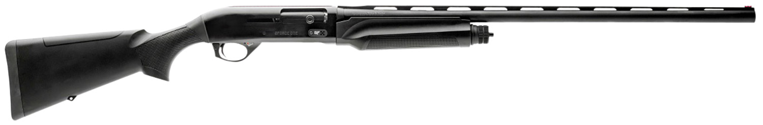 Gforce Arms GFONE1228B One  12 Gauge Semi-Auto 3" 3+1 28", Black, Synthetic Furniture, HiViz Fiber Optic Sight, Oversized Controls, 5 Ext. Chokes, Includes 10rd Mag Tube Ext.