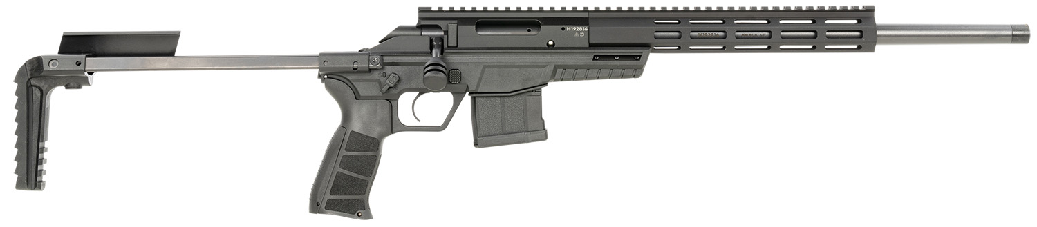 CZ-USA 07603 CZ 600 Trail 300 Blackout 10+1 16.20 Threaded Barrel, Black, M-LOK Handguard, Chassis with Adj. PDW Stock, Ambi Controls, Adj. Trigger