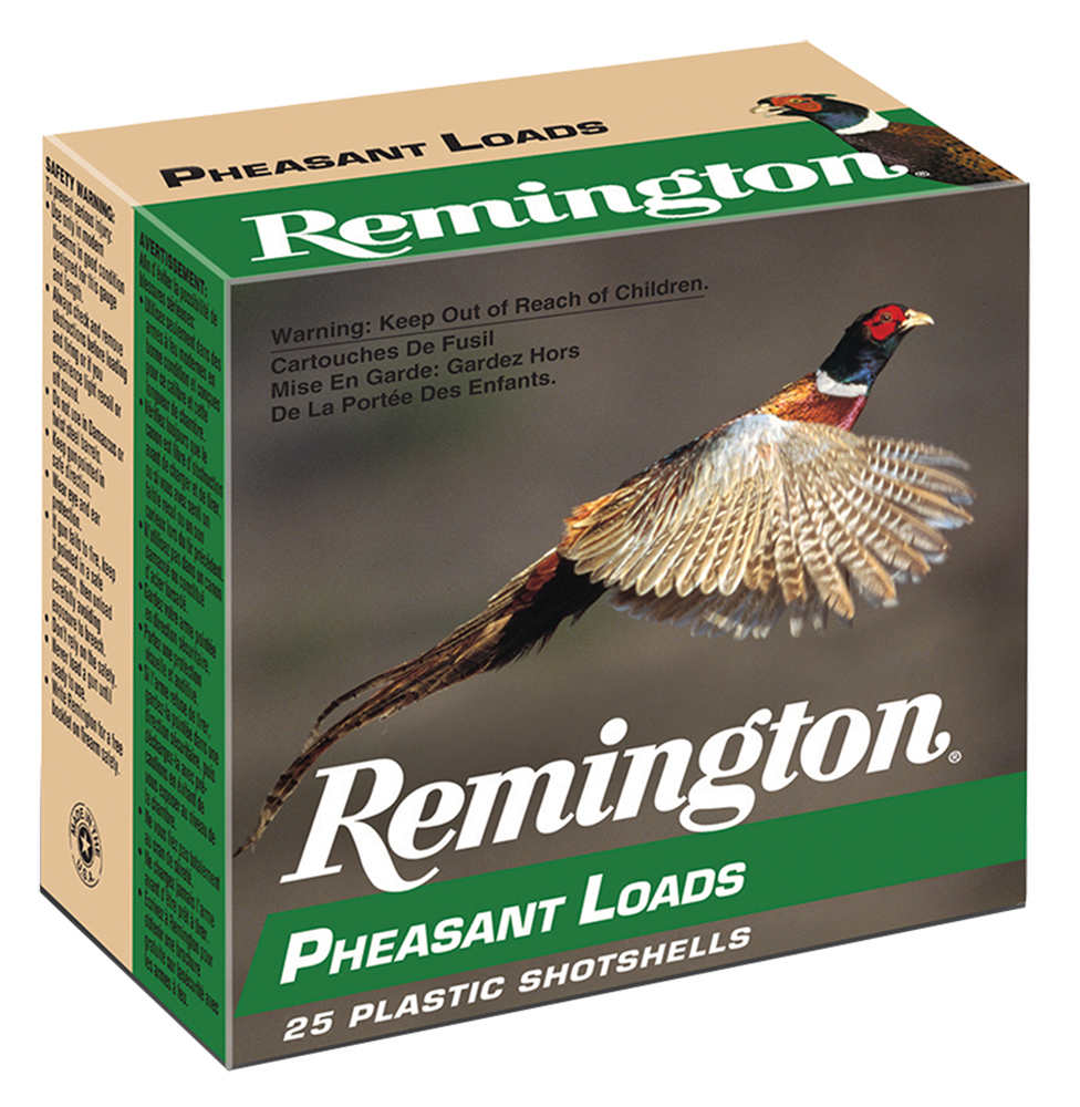 Remington Ammunition 20024 Pheasant 12Gauge 2.75" 1 1/4Oz 5Shot 25 PL125 - Remington - LEAD