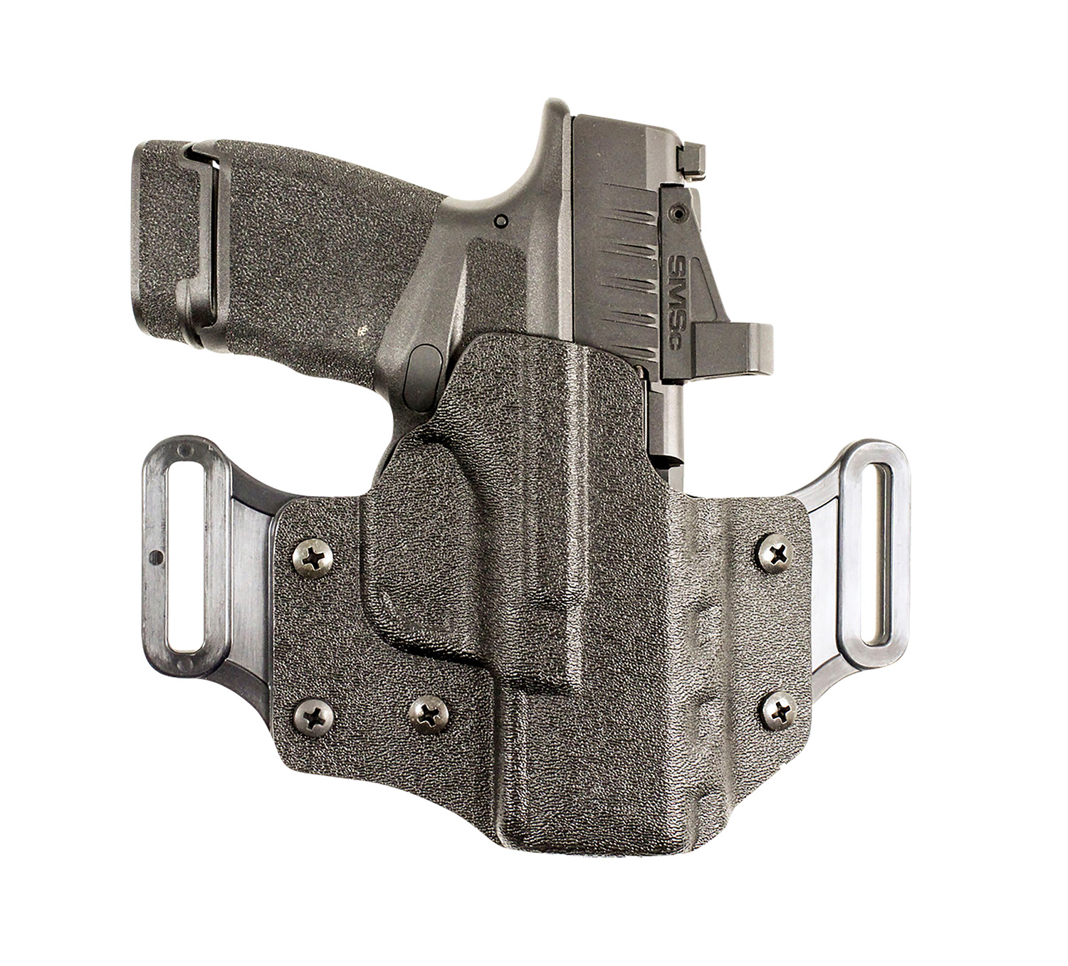 DeSantis 195KA0XZ0 Veiled Partner OWB Black Kydex Holster for Springfield