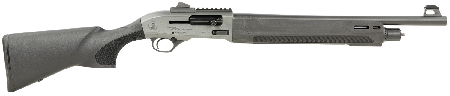 Beretta USA J32CG511 A300 Ultima Patrol *State Compliant 12 Gauge 3 5+1 19.10, Gray Rec with Loop Velcro, Black Fixed Stock, Ghost Ring Sight, Picatinny Mount, Extended Controls