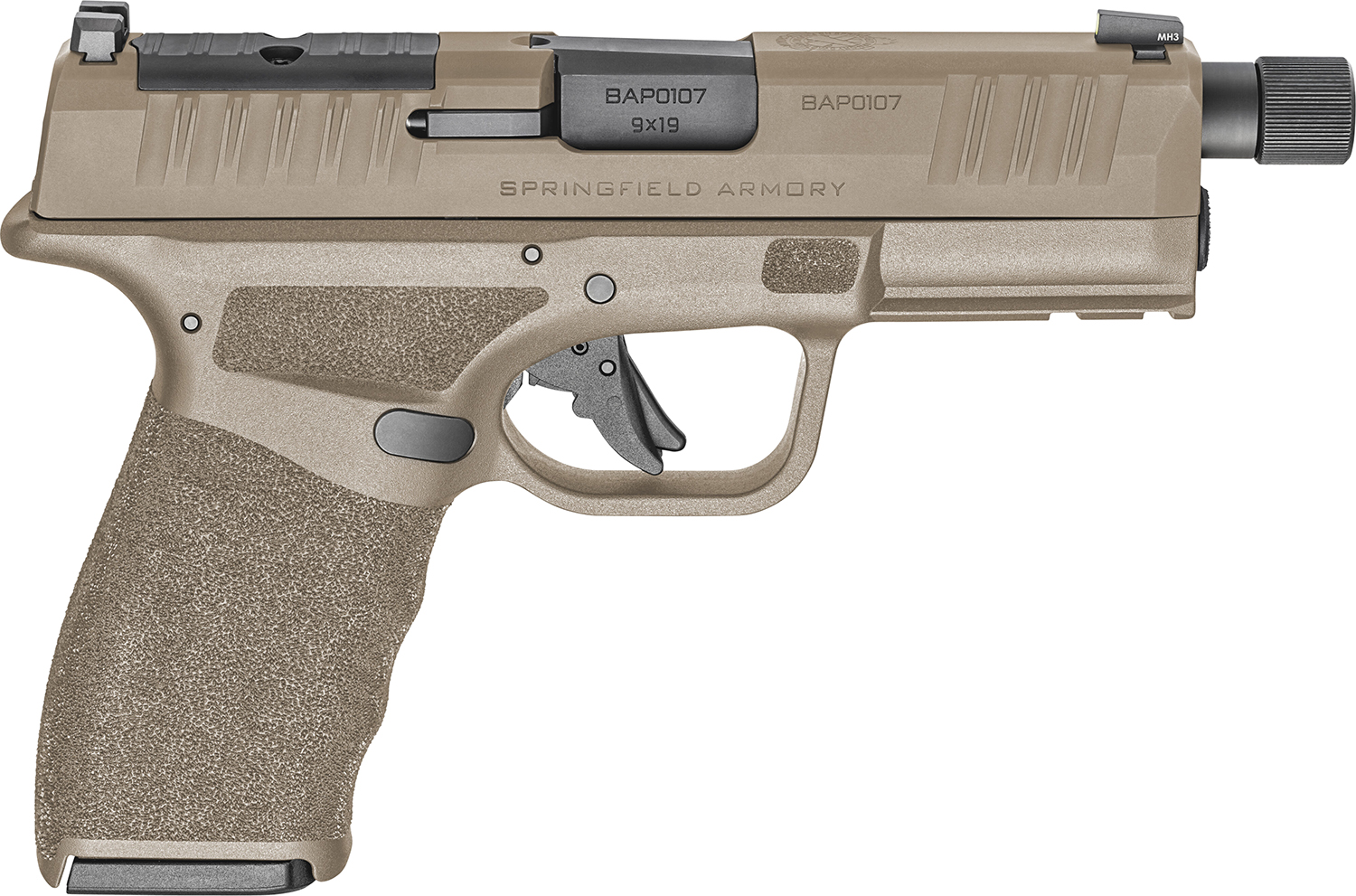 Springfield ARMORY Hellcat Pro OSP 9mm 4.4in 10rd FDE Pistol HCP9449FTOSPLC - Springfield Armory - 9mm