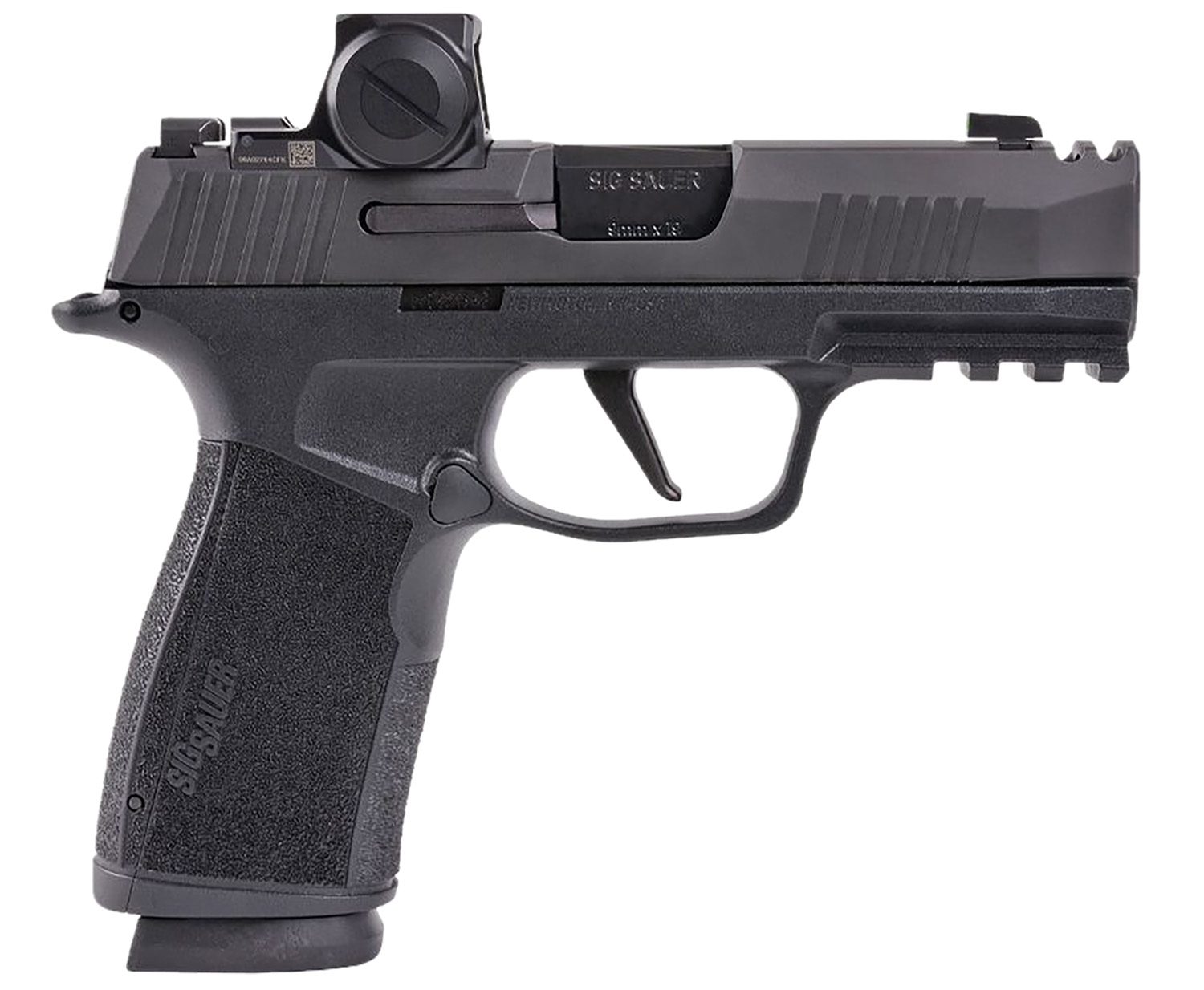 Sig Sauer, P365, XMacro Comp, Striker Fired, Semi-automatic, Polymer Framed Pistol, Sub-Compact, 9MM, 3.1