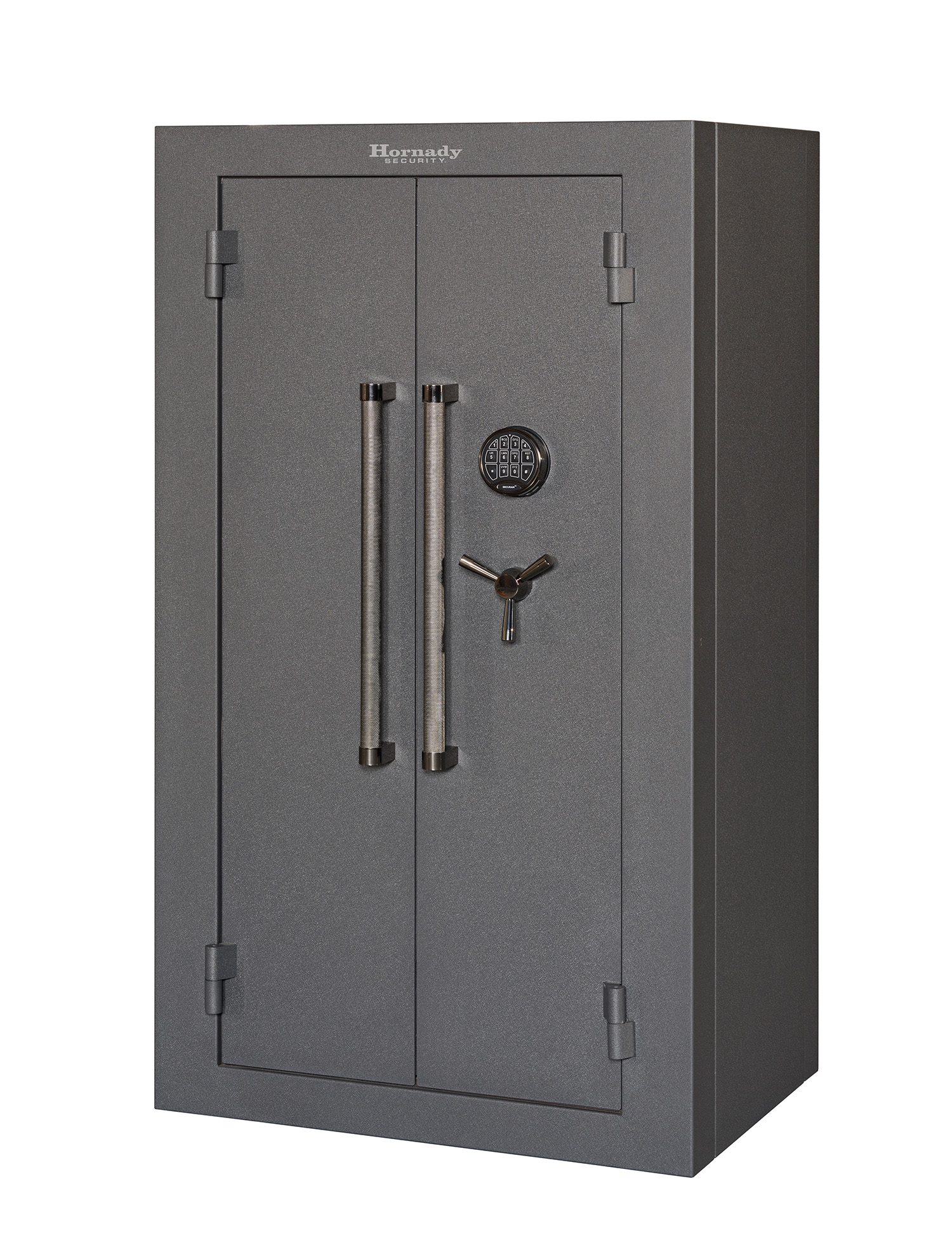 Hornady 95071 Mobilis Double Door Matte Grey 9 Gauge Steel Safe