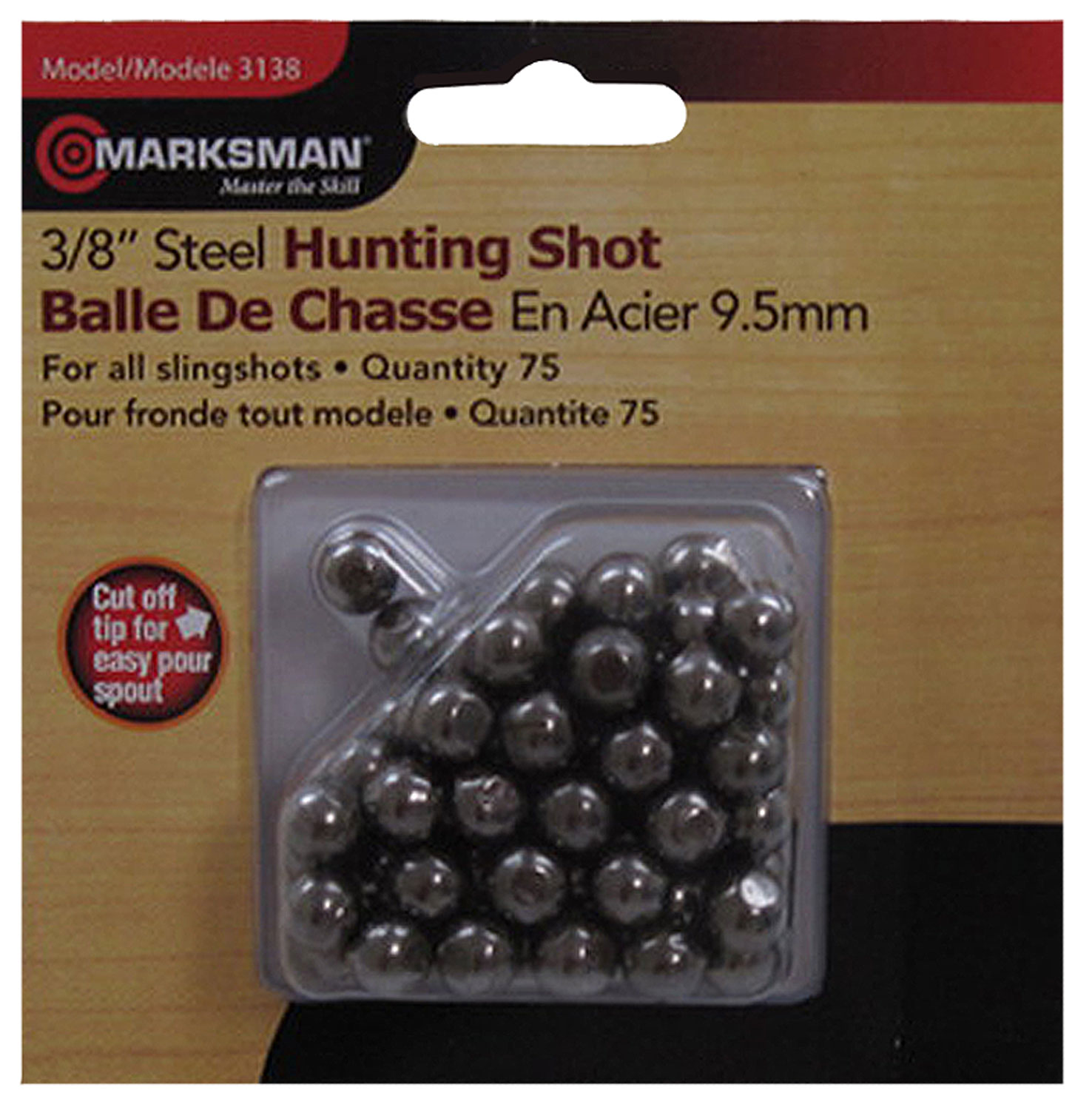 Marksman 3138 3/8 Steel 250 Per-img-0