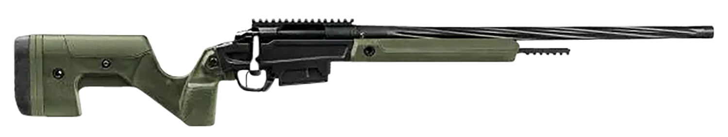 Stag Arms SABR02030001 Pursuit 6.5 PRC 22" Fluted Barrel, OD Green Stock