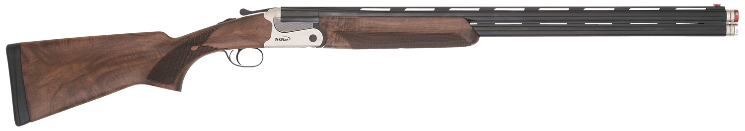TriStar 33174 Cypher X Over/Under 20 Gauge 3 2rd 28 Blued Chrome-Lined, Lightweight Stainless Aluminum Rec, Deluxe Walnut Furniture, Fiber Optic Sight, 5 Ext. Chokes