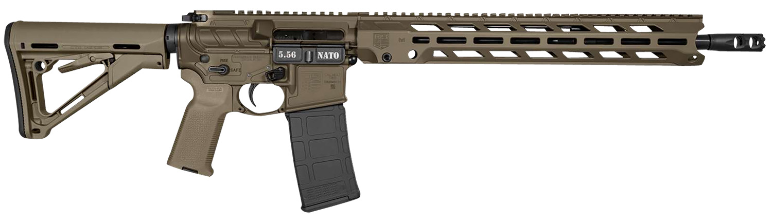 Diamondback DB15 5.56 NATO 16" Barrel 30+1 OD Green with M-Lok Handguard & Magpul Accessories - Diamondback Firearms - 223 Rem | 5.56 NATO
