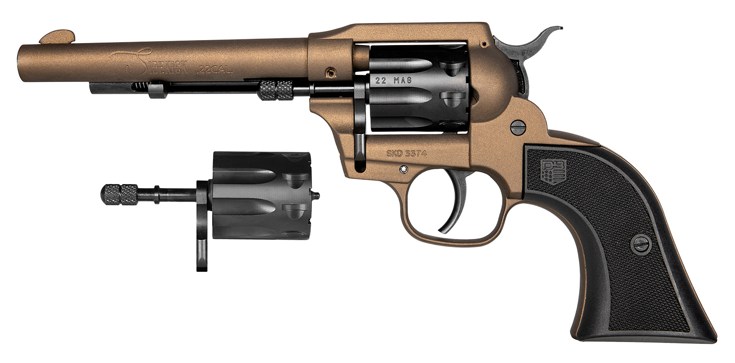 DiamondBack DB053CA071 Sidekick 22LR/22M 9RD Midnight Bronze Revolver - DIA - Best Price $254.00