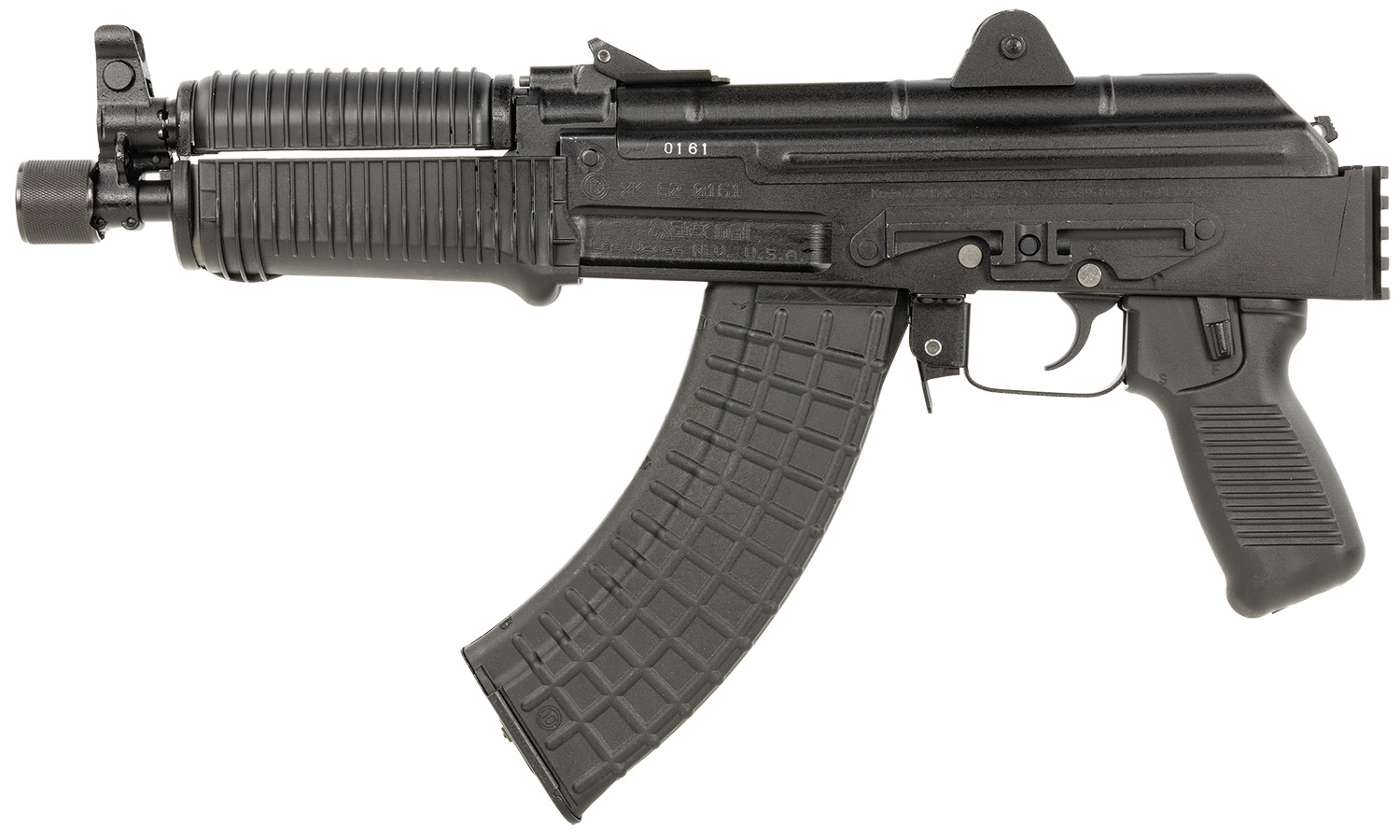 Arsenal SAM7K 7.62x39 8.5" Milled Receiver Pistol — Superb Bulgarian AK Pistol 2 Arsenal SAM7K 7.62x39 8.5" Milled Receiver Pistol — Superb Bulgarian AK Pistol - Image 2