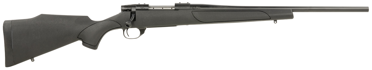 Weatherby VTX350NR0O Vanguard Obsidian Full Size 350 Legend 5+1 20 Blued #2 Contour Barrel, Blued Drilled & Tapped Steel Receiver, Black Monte Carlo Synthetic Stock