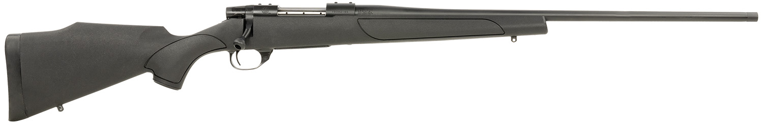Weatherby VTX653WR6T Vanguard Obsidian Full Size 6.5-300 Wthby Mag 3+1 26 Blued #2 Contour Threaded Barrel, Blued Drilled & Tapped Steel Receiver, Black Monte Carlo Synthetic Stock