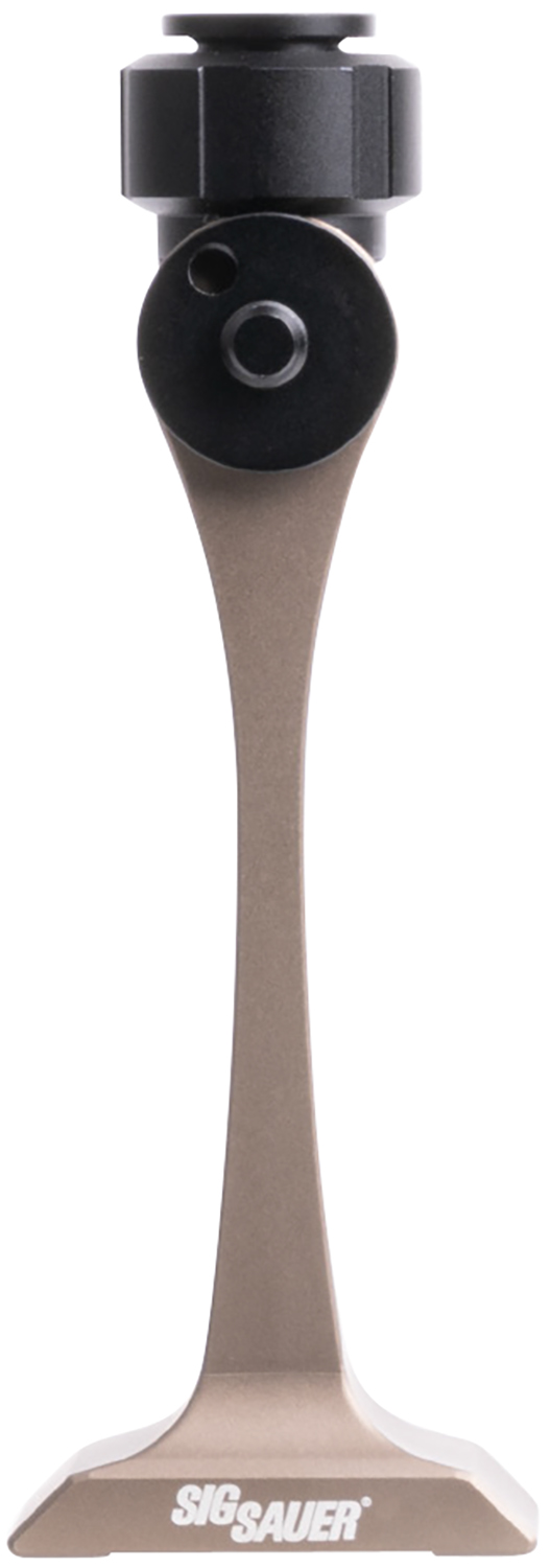 Sig Sauer Electro-Optics SOZB1002 Zulu Binocular Adapter Flat Dark Earth Aluminum, 56mm Objective, 4.33 High 1.10 Long Sig Sauer Electro-Optics SOZB1002 Zulu Binocular Adapter Flat Dark Earth Aluminum, 56mm Objective, 4.33 High 1.10 Long