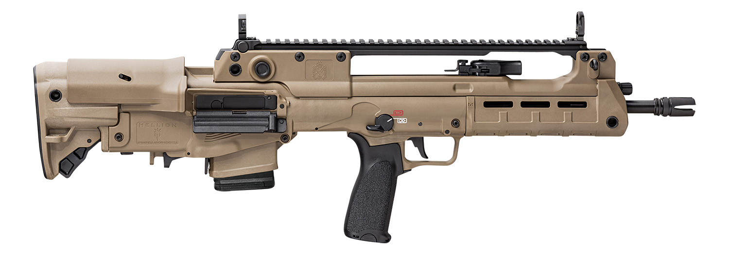 Springfield ARMORY Hellion 5.56 16in 10rd FDE Bullpup Rifle HL916556FLC - Springfield Armory - 223 Rem | 5.56 NATO