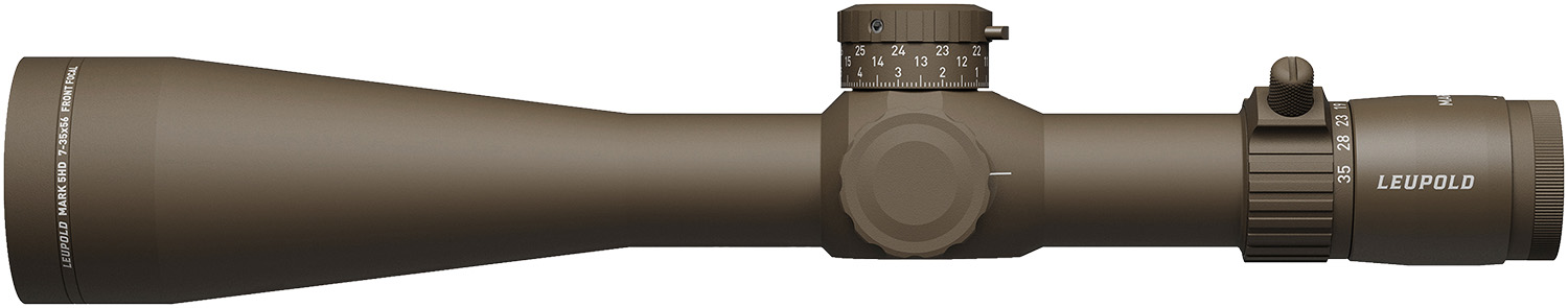 Leupold 185073 Mark 5HD Flat Dark Earth 7-35X56mm, 35mm Tube, FFP Pr2 Mil Reticle
