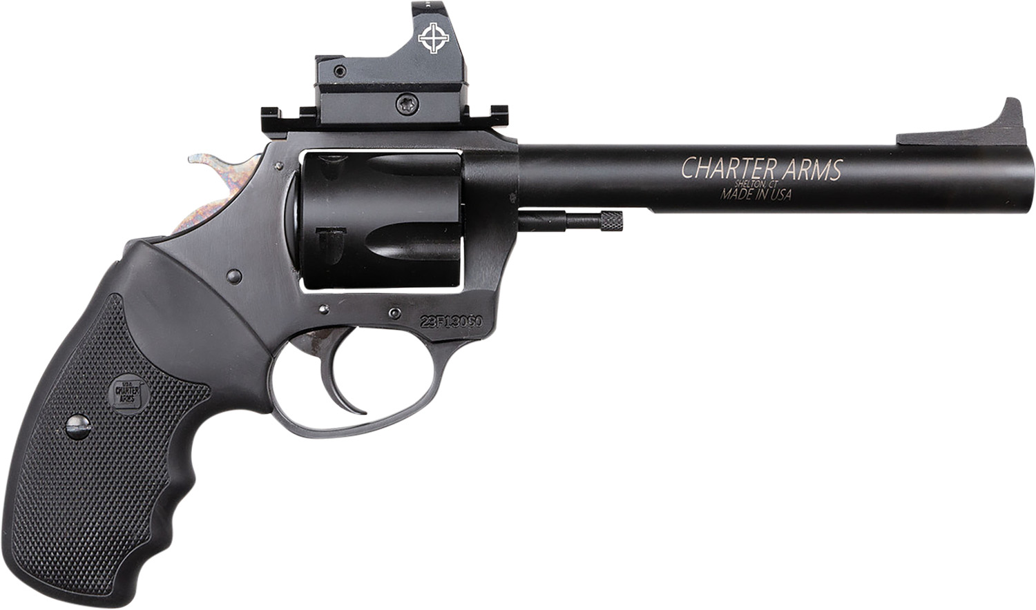 Charter Arms 64465 Mastiff 44 Special 6" Black Nitride 5-Shot Revolver - CHA - 44 Special