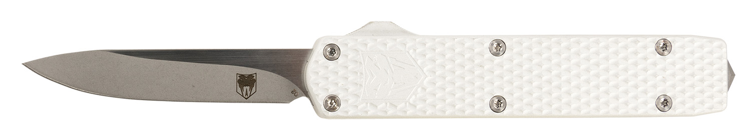 CobraTec MNSILMGEN2DNS Mini Mamba Gen II 2.25" D2 Blade Silver Handle