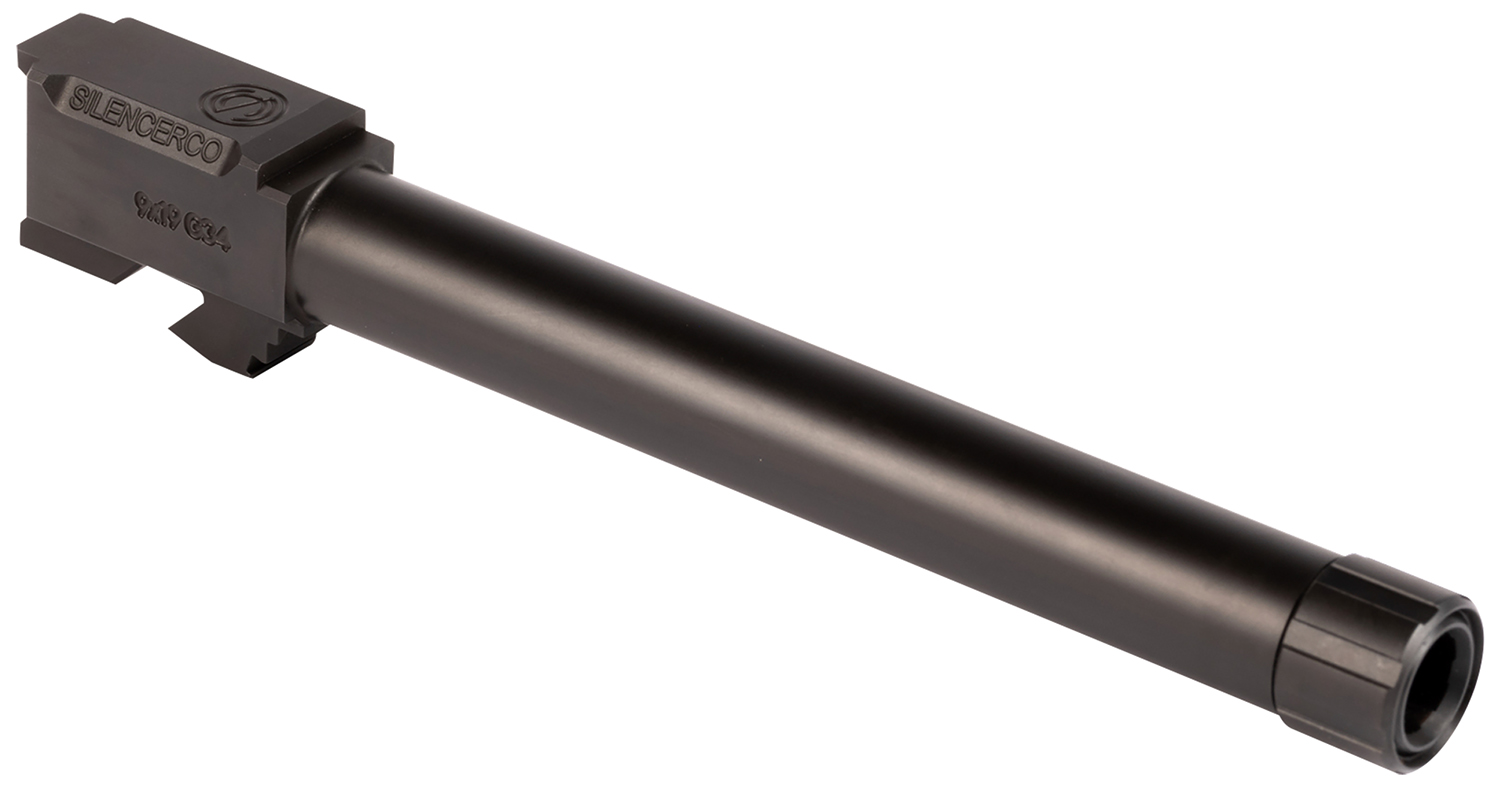 SilencerCo AC860 Threaded Barrel 5.80" 9mm Luger Stainless Steel Fits Gl... - SilencerCo - 9mm