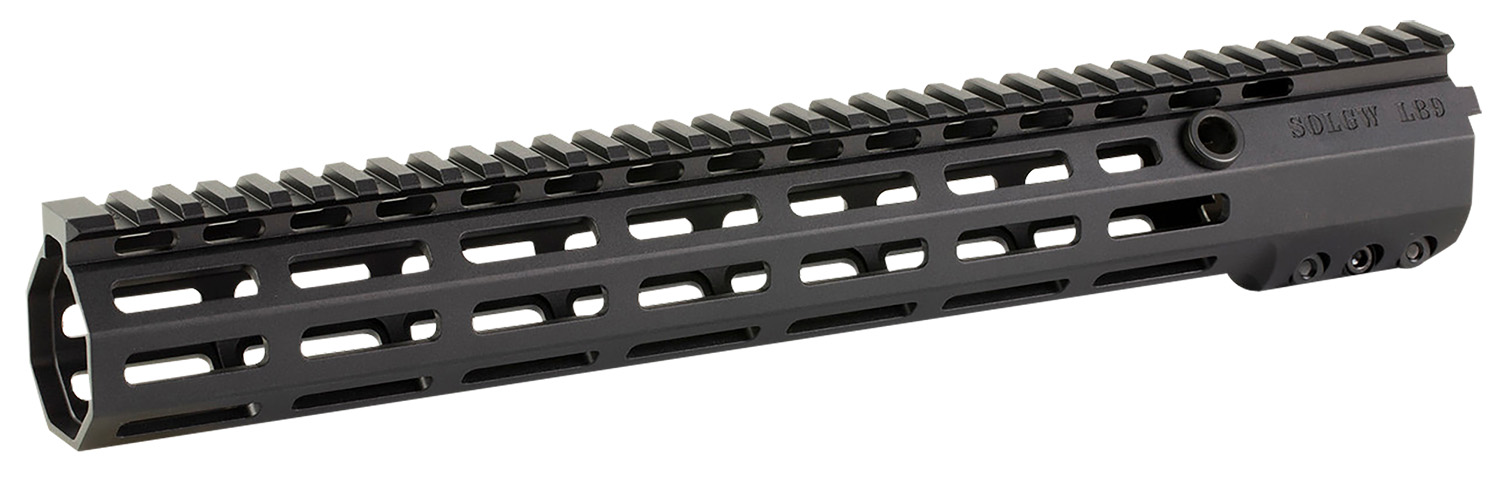 Sons Of Liberty Gun Works L8910.75 L89 Drive Lock Rail 10.75" M-LOK With QD Sling Mount, Black Anodized, Full Length Pic