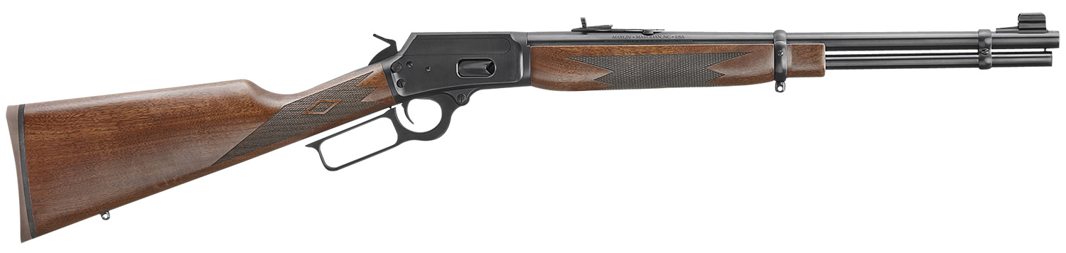 Marlin 70410 1894 Classic 357 Mag/38 Special 9+1/10+1 20.25, Satin Blued Barrel/Rec, American Black Walnut Fixed Stock, Adj. Sight