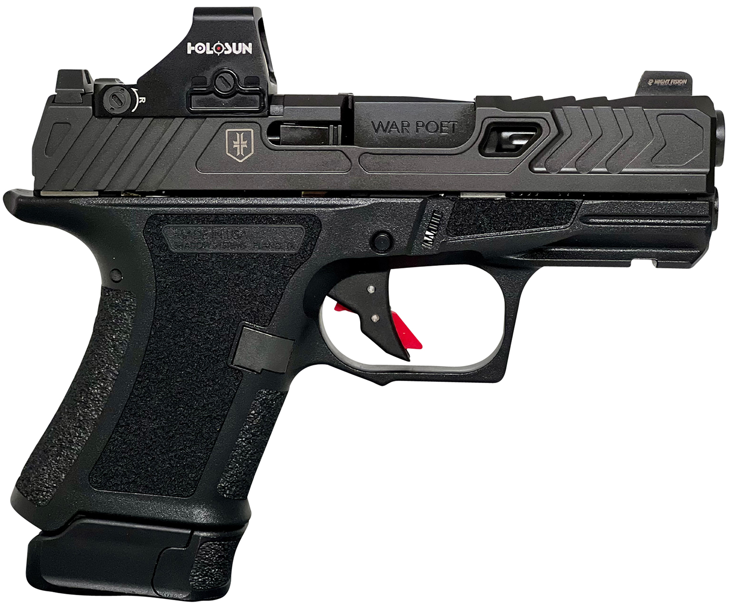 Shadow Systems War Poet CR920 9mm Pistol - Holosun 507K, Optic Ready ...