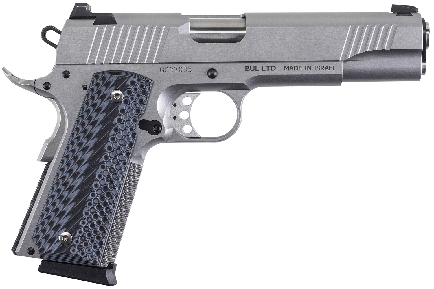 Magnum Research DE1911G9SS 9MM Pistol 8+1 Stainless Steel G10 Grips