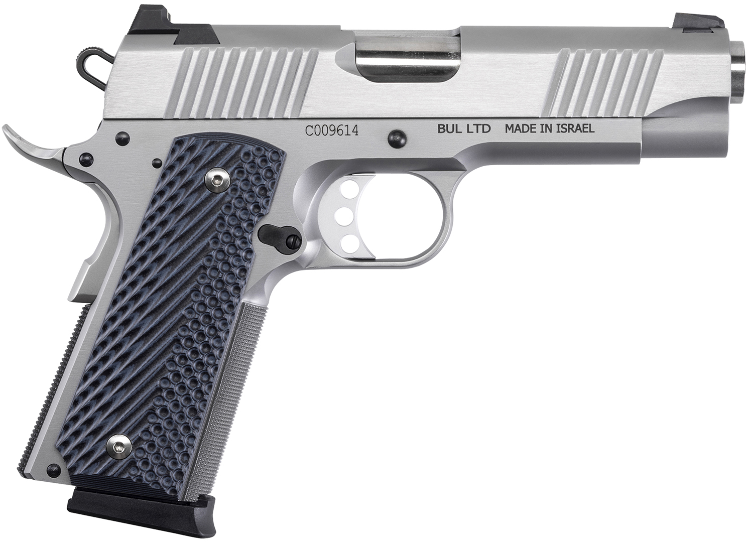 Magnum Research DE1911C9SS 9mm Pistol 8+1 Stainless Steel G10 Grips