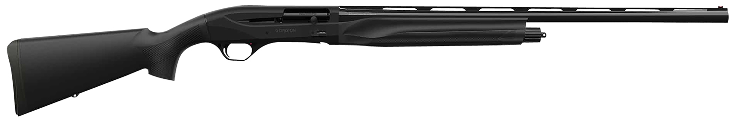 Retay USA COMGOR20BLK26 Gordion Compact 20 Gauge Semi-Auto 3 4+1 26 Matte Black Vent Rib Barrel, Matte Black Anodized Aluminum Receiver, Adj LOBlack Synthetic Stock, Right Hand