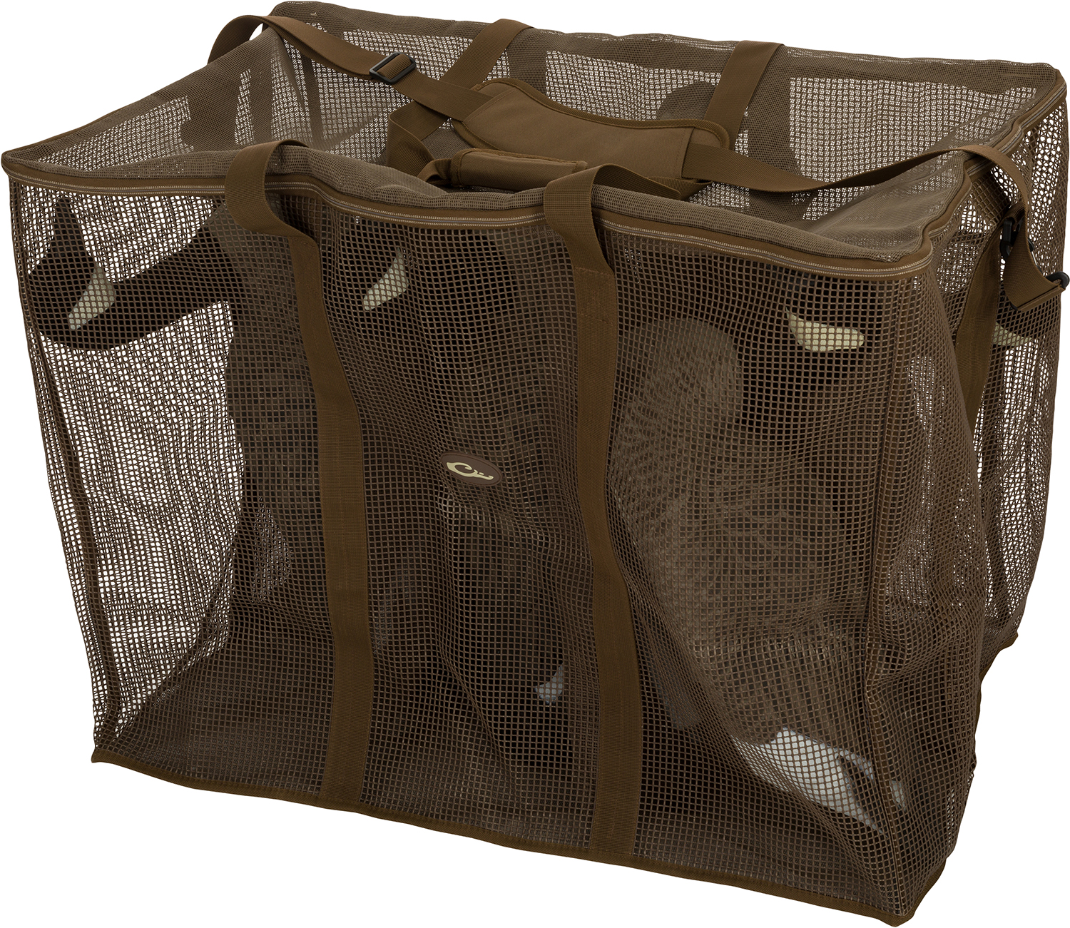 Drake Waterfowl Da370006g Decoy BAG Floater 6 Slot Goose Brown Vinyl-Coated