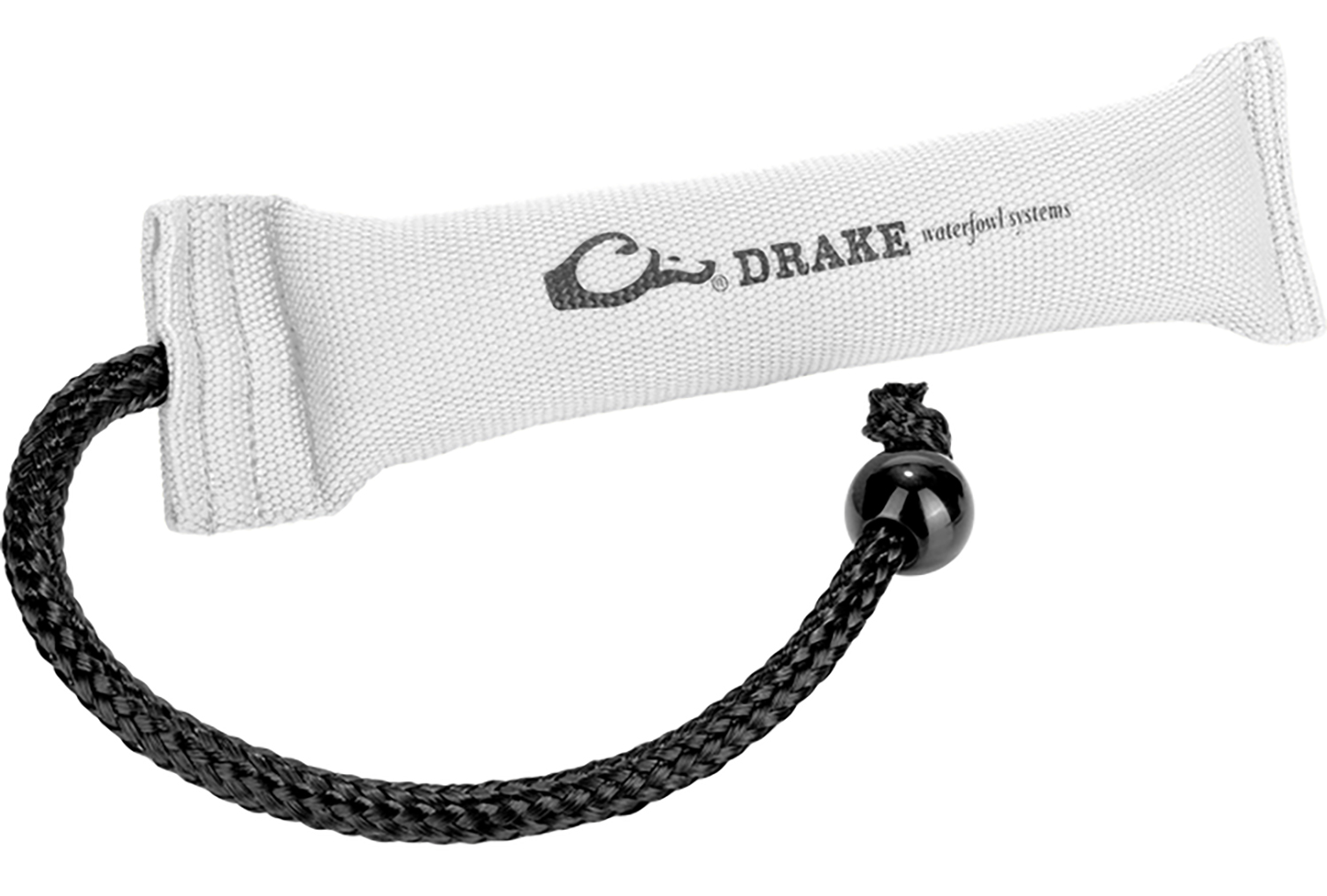Drake Waterfowl GD2000WHT Firehose Bumper White Polyester 12" Medium