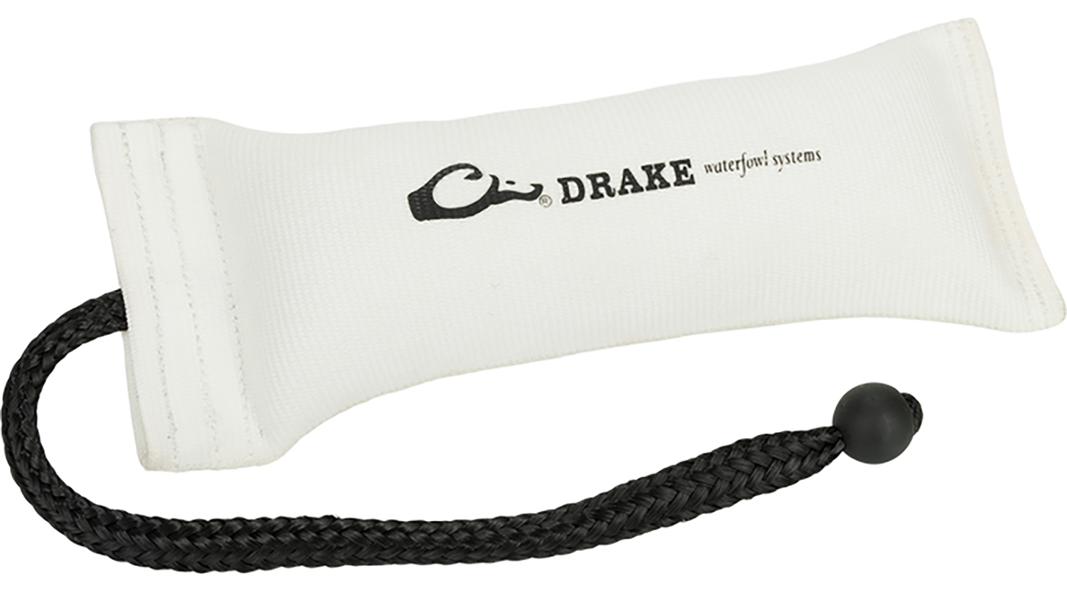 Drake Waterfowl GD3000WHT Firehose Bumper White Polyester 12" Large