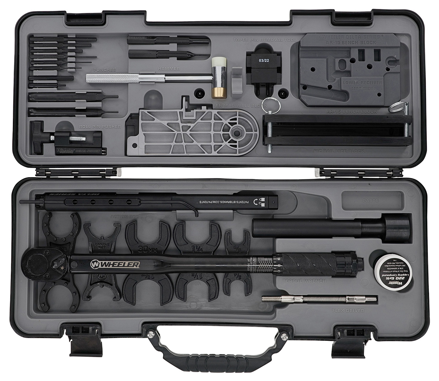 WHEELER 4002649 DELTA PRO SER ULT AR15 ARMORER KIT