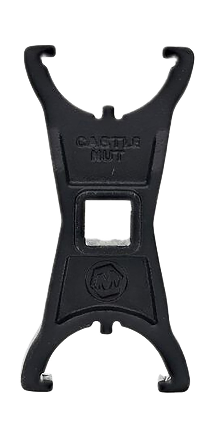 Wheeler 1199468 Castle Nut Crowfoot Wrench Black Steel AR-15/LR308 - Wheeler