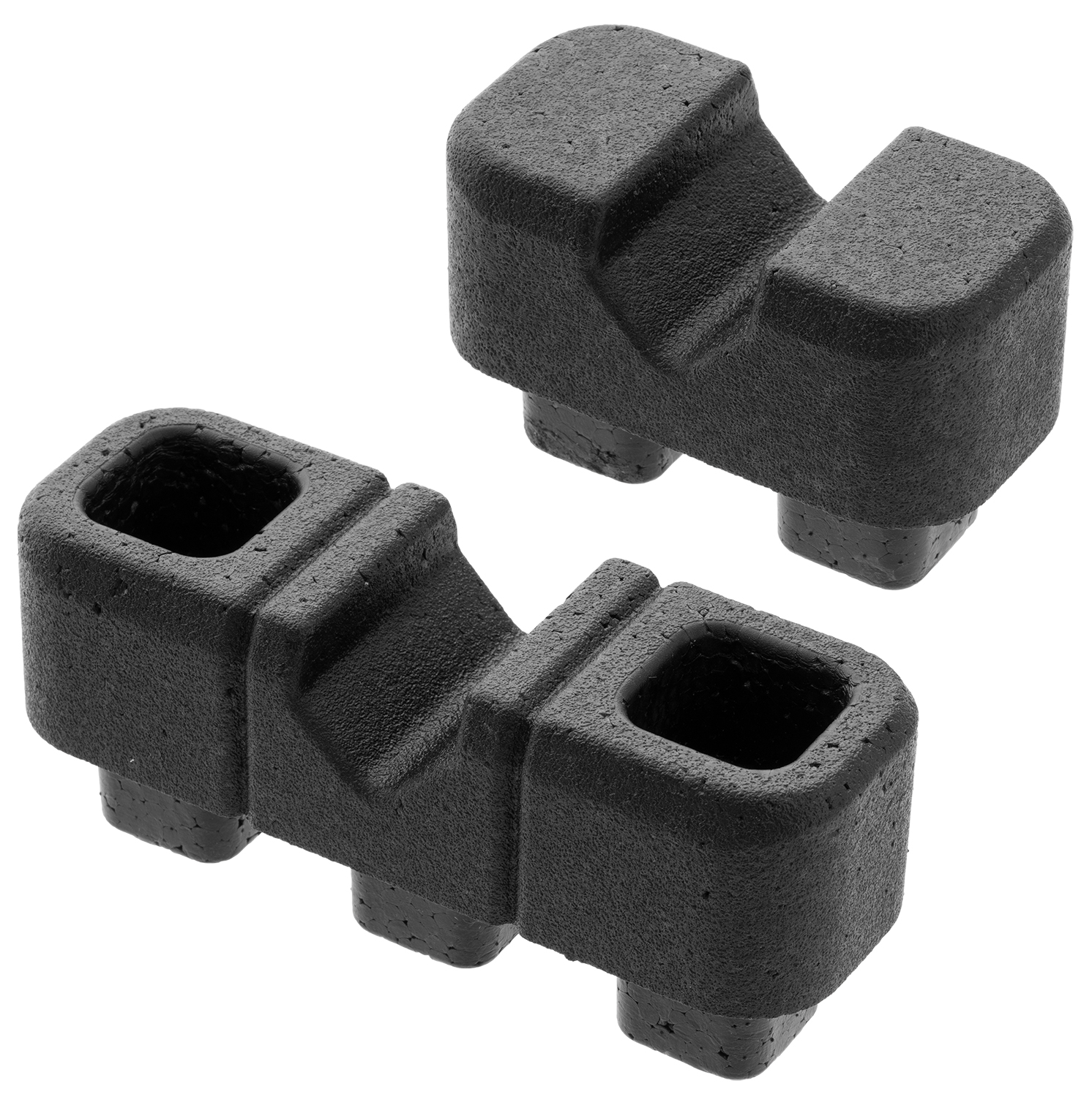 Magpul Mag1367-Black DAKA Block Kit V-Block, Includes Double V-Block (2) & Triple V-Blocks (2), Black Polypropylene, Fit