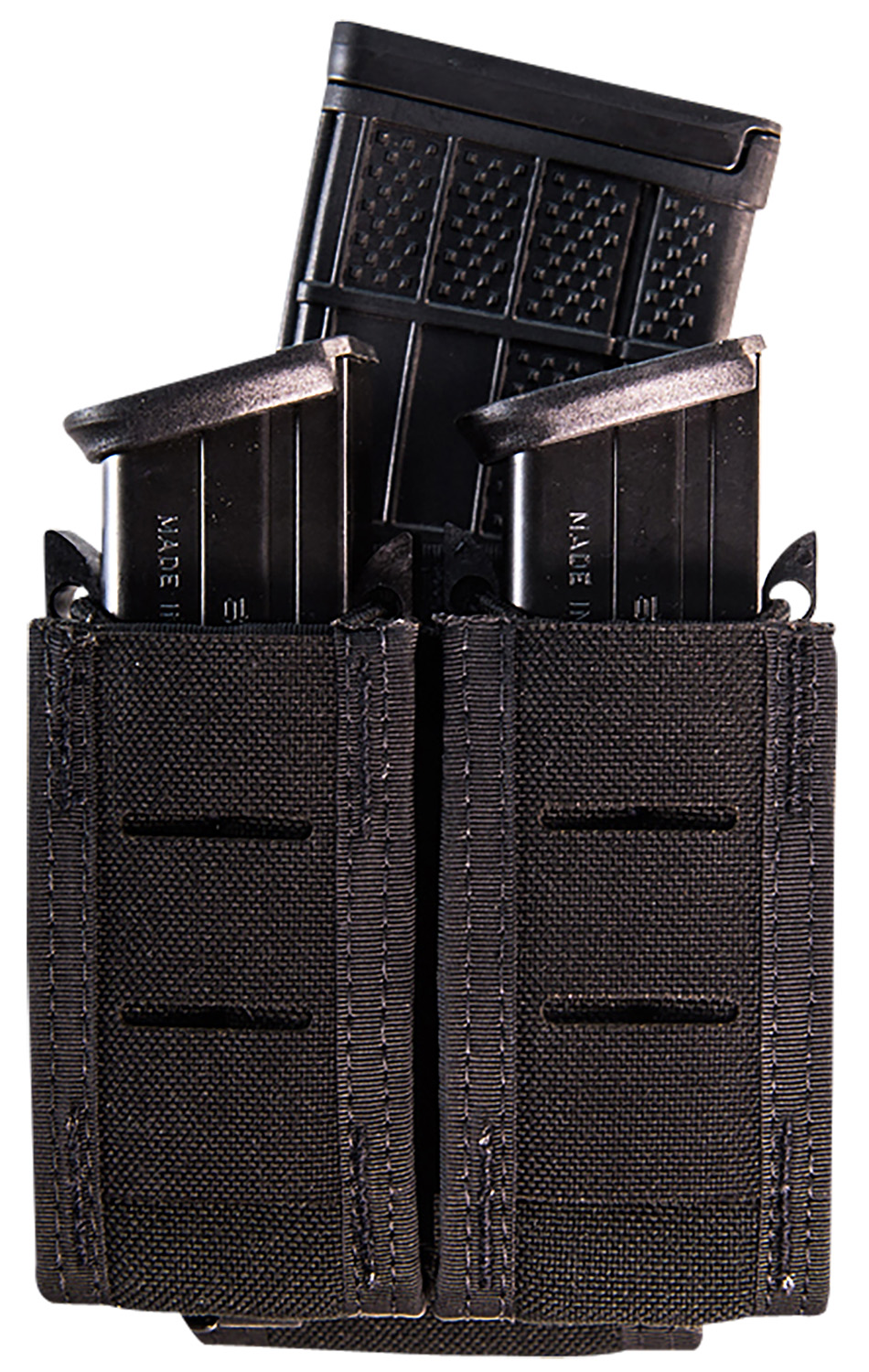 HSGI 41PT02BK DUTY DOUBLE PISTOL TACO     BLACK