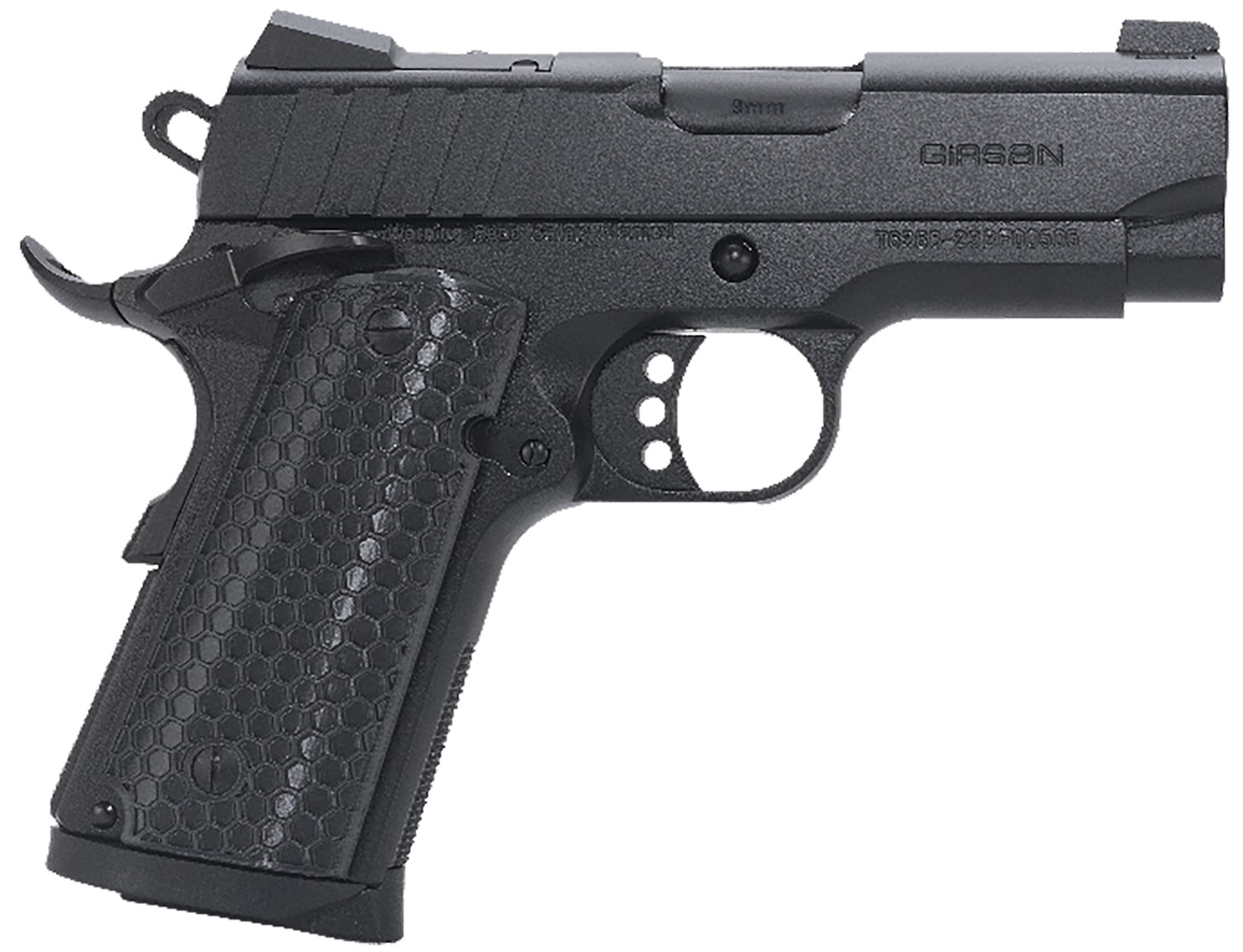 EUROPEAN AMERICAN ARMORY Girsan MC1911SC Influencer 9mm 3.4in Pistol 391040 - Girsan - 9mm