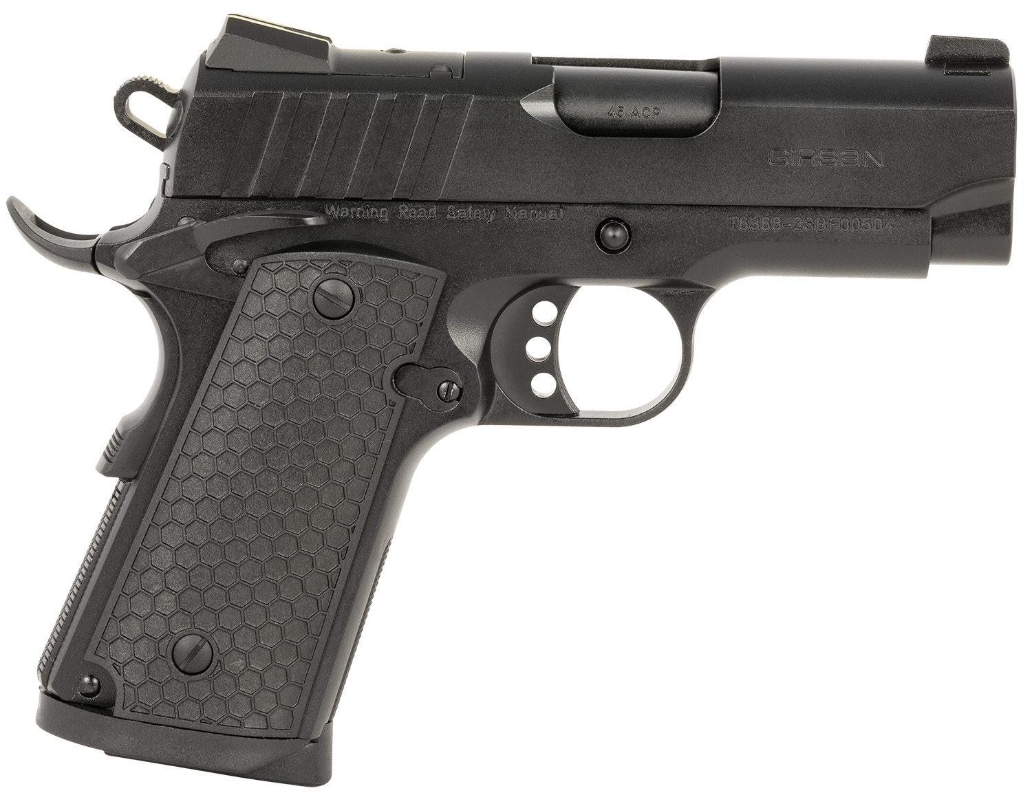 EAA GIRSAN 391041 MC1911 SC Influencer Sub-Compact 45 ACP 6+1 3.40"... - European American Armory - 45 ACP