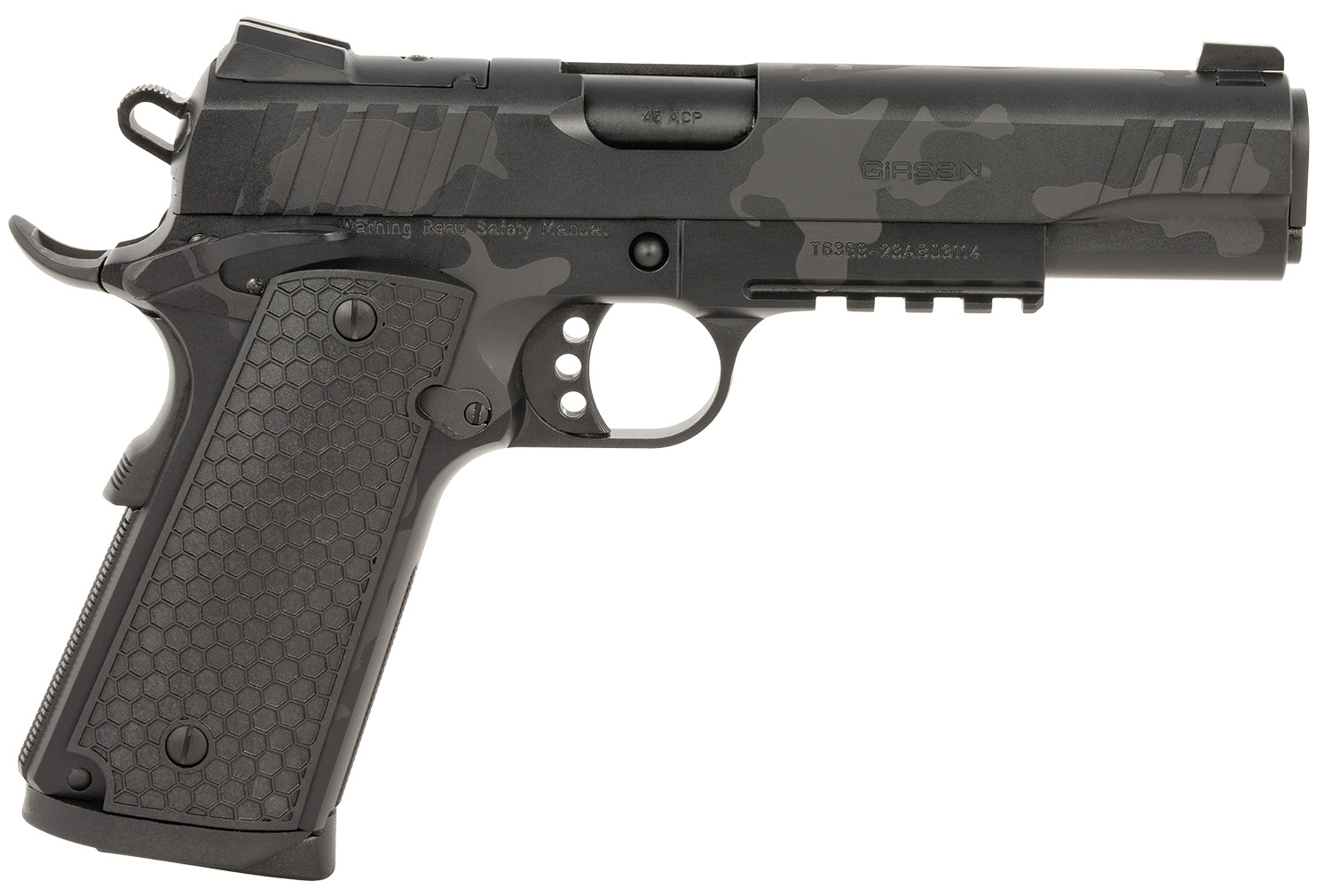 Girsan MC1911S Influencer Full Size 1911 (Optics Ready) .45 ACP