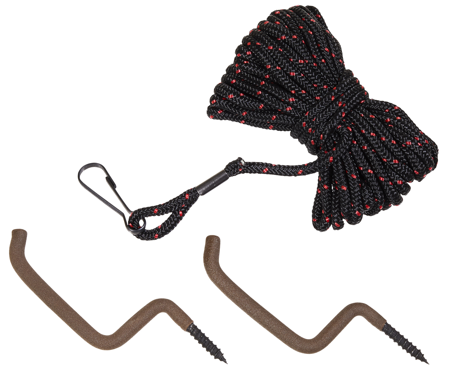 Allen 54 Bow & Gun Rope Treestand Black/Red 20' Long Includes 2 Hangers