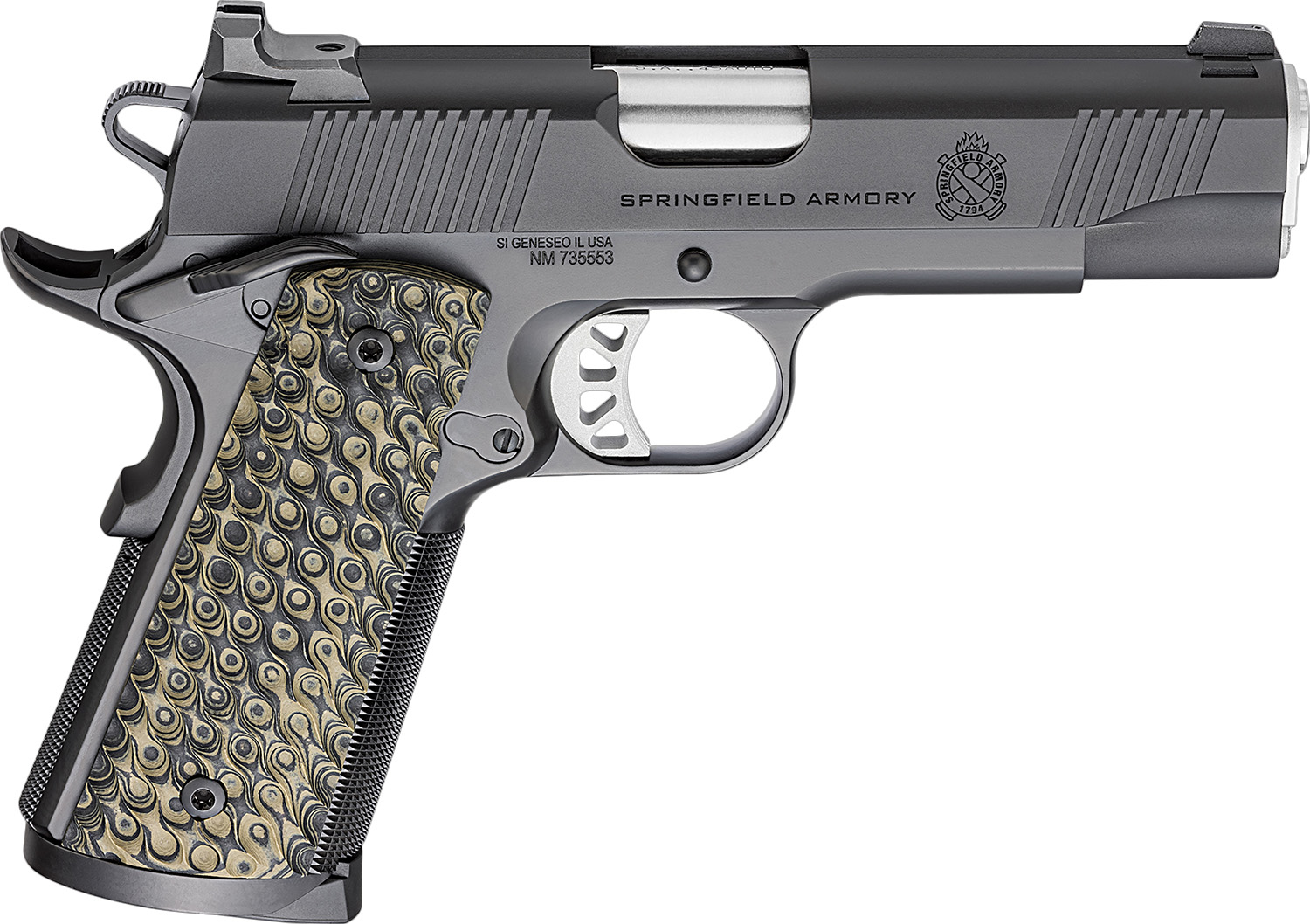 Springfield Armory 1911 TRP Classic .45 ACP 4.25 in Black 8 Round Semi-Auto - SPRINGFIELD - 45ACP