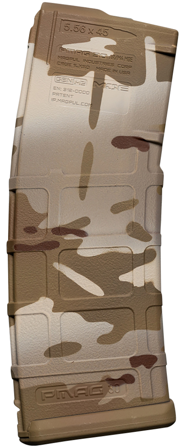 Weapon Works 228054 PMAG GEN M2 MOE 30rd 5.56 NATO MultiCam Arid Polymer