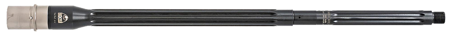 Faxon Firearms 10B810R20FHQ5RNP3 Match Series 308 Win 20" Heavy Fluted/Target Crown QPQ Black Nitride 416R Stainless Ste