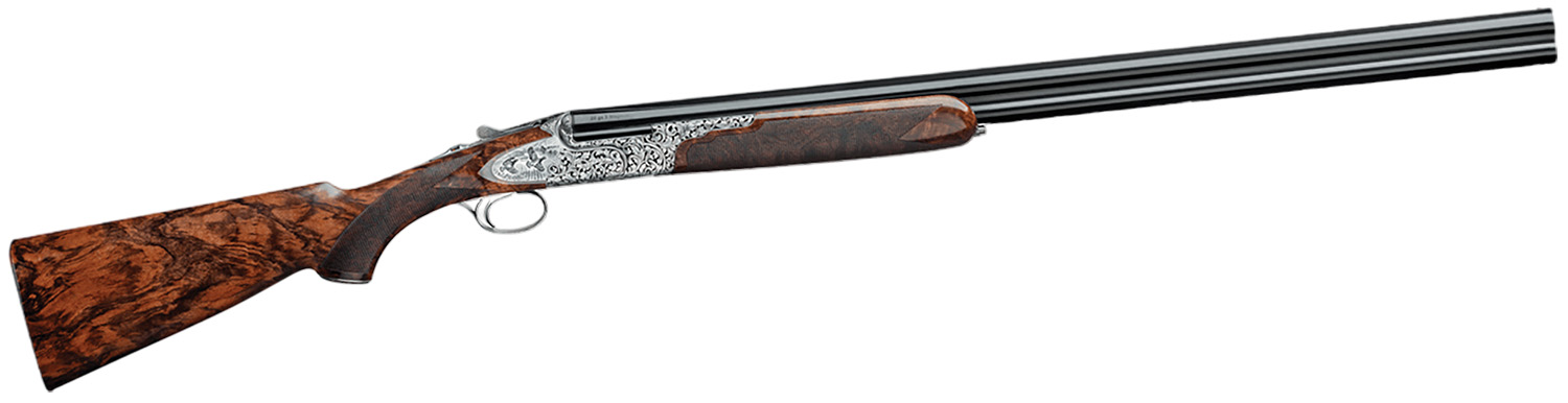 Rizzini Grand Regal 28GA 29" O/U Shotgun, Walnut, Engraved Scene