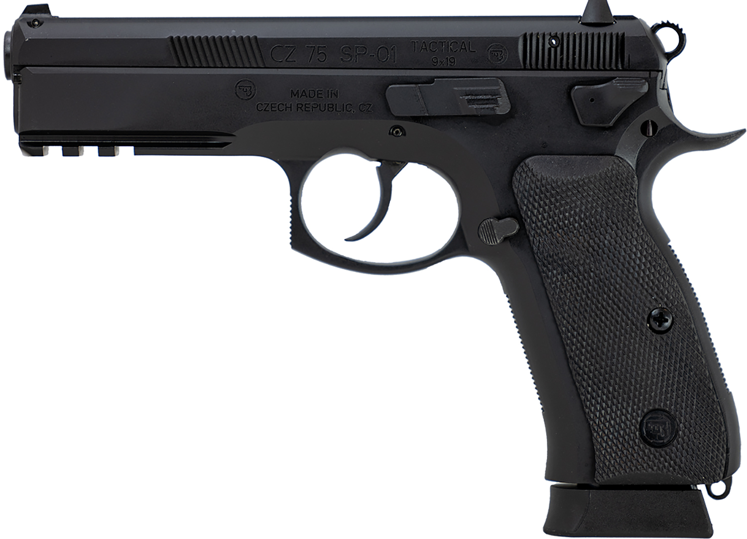 CZ 75 SP-01 Tactical 9mm Black 4.60 in. – Reliable Pistol 6 CZ USA 75 SP-01 Tactical, alternate view