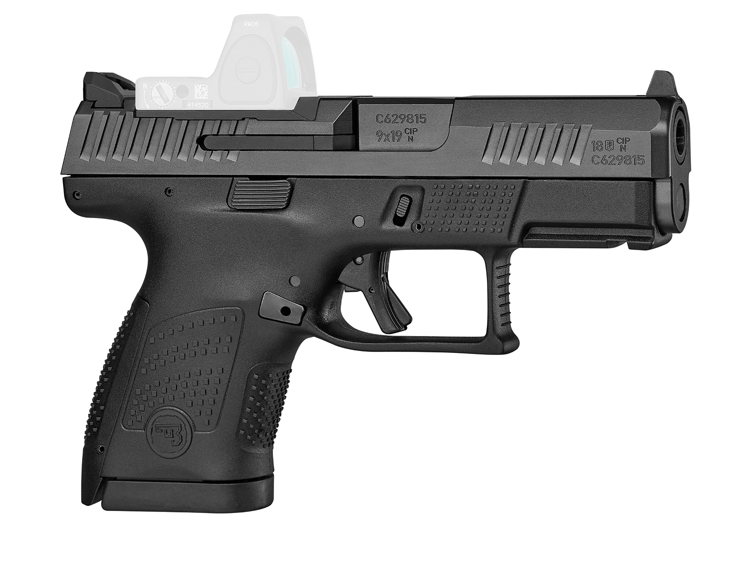 CZ-USA 01568 P-10 S Sub-Compact Frame 9mm Luger 10+1 3.50in. Black ...