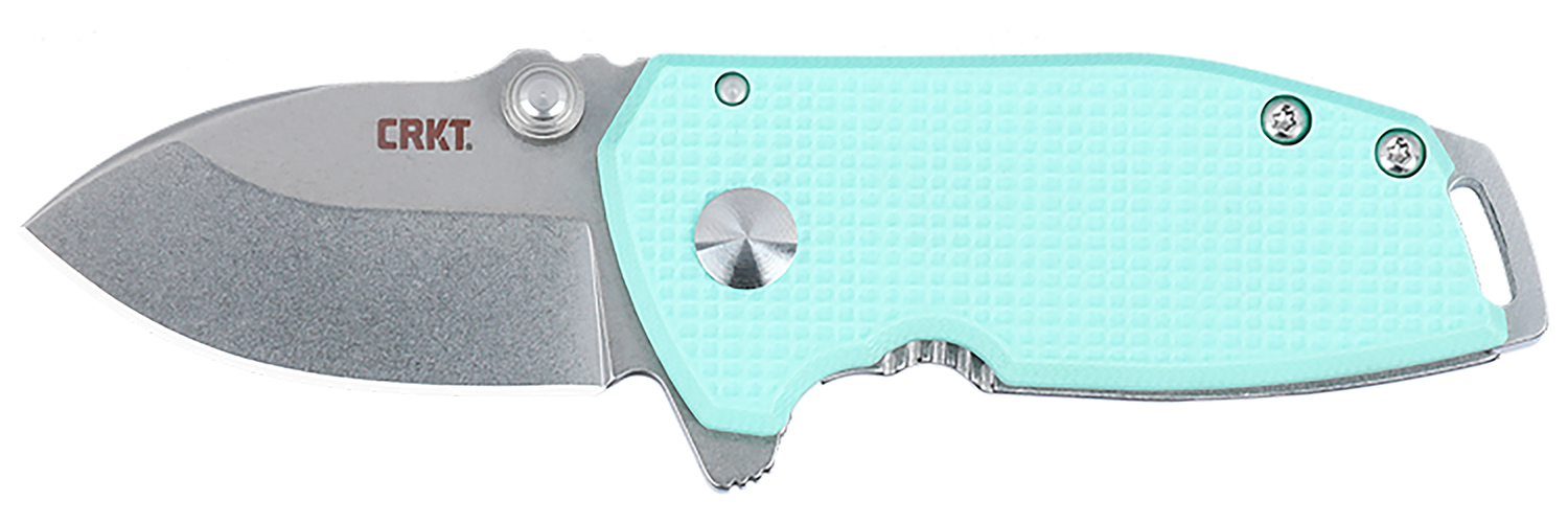 CRKT Squid Compact 1.75" D2 Steel Blade Blue G10 Handle Knife