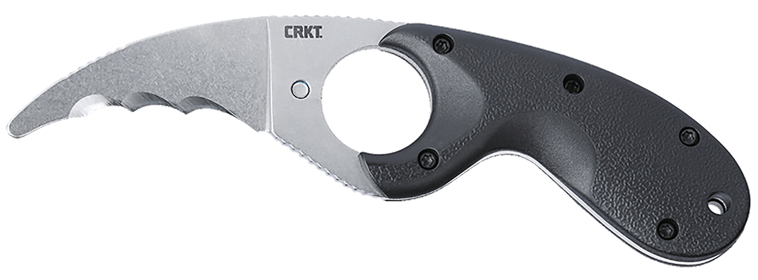 CRKT 2511 Bear Claw 2.39" Veff Serrated AUS-8A Blade, Orange Handle