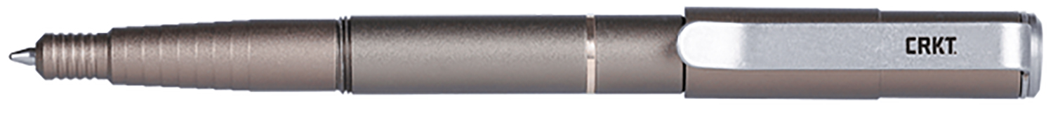 CRKT TPENWU Collet Pen Silver Aluminum 5.43" OAL