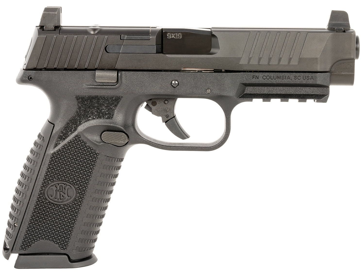 FN 509 MRD 9mm Luger 4.5in Barrel Black PVD 10 Round Double Action - FN America - 9mm